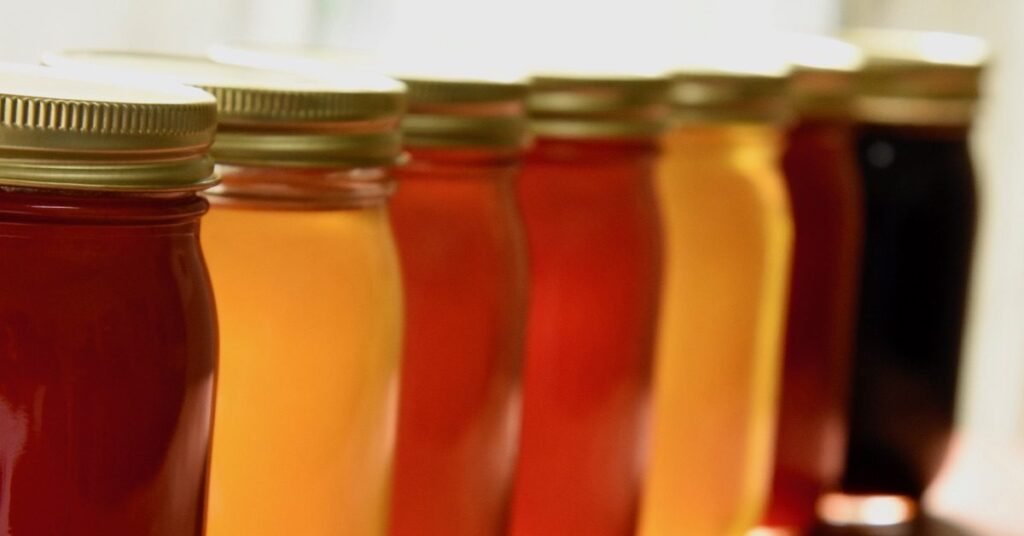 Raw honey varietals
